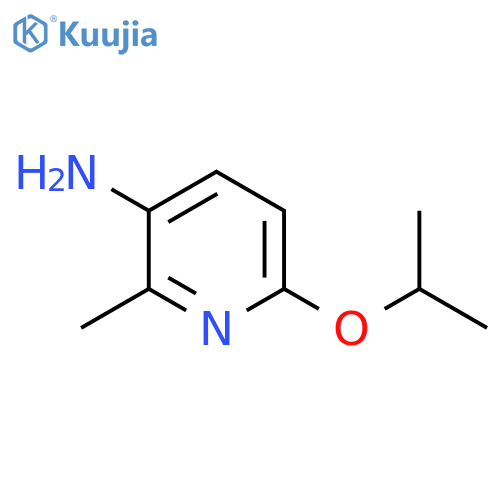 2-methyl-6-(propan-2-yloxy)pyridin-3-amine structure