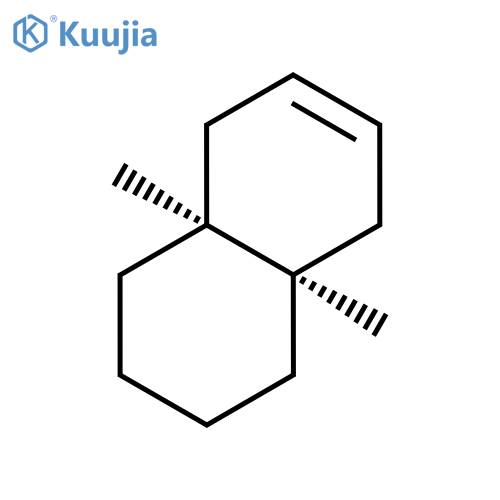 Naphthalene, 1,2,3,4,4a,5,8,8a-octahydro-4a,8a-dimethyl-, cis- structure