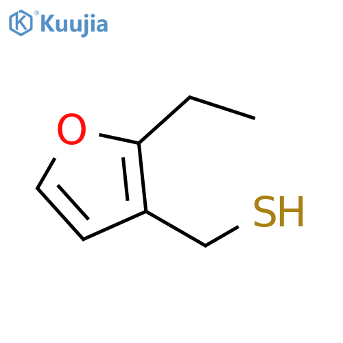3-Furanmethanethiol, 2-ethyl- structure