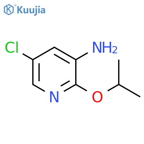 5-chloro-2-(propan-2-yloxy)pyridin-3-amine structure
