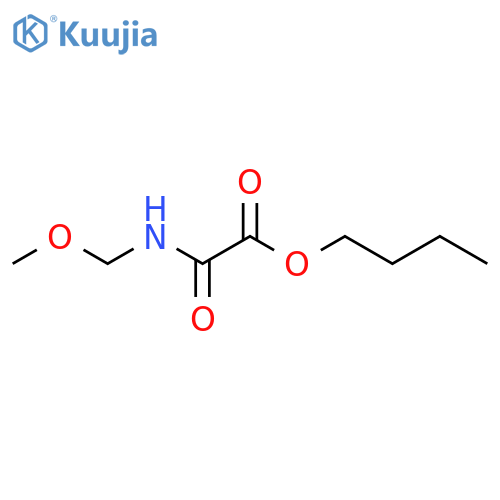 Acetic acid, (methoxymethylamino)oxo-, butyl ester structure