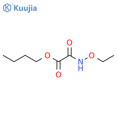 Acetic acid, (ethoxyamino)oxo-, butyl ester structure