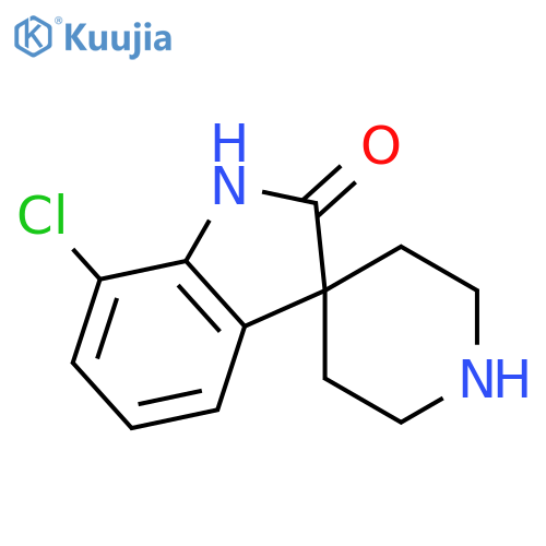 7-Chlorospiro[indoline-3,4'-piperidin]-2-one structure