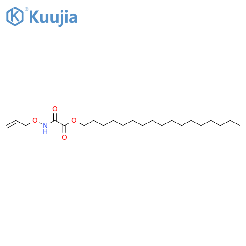 Acetic acid, oxo[(2-propenyloxy)amino]-, heptadecyl ester structure