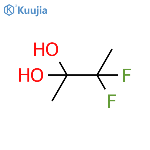 2,2-Butanediol, 3,3-difluoro- structure