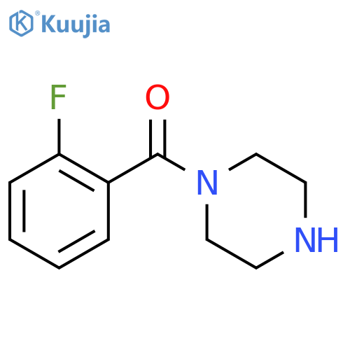 1-(2-fluorobenzoyl)piperazine structure
