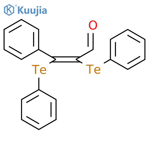 2-Propenal, 3-phenyl-2,3-bis(phenyltelluro)-, (Z)- structure