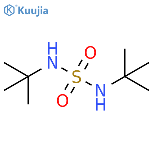Sulfamide, N,N'-bis(1,1-dimethylethyl)- structure