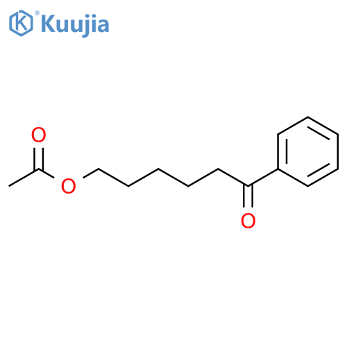 1-Hexanone, 6-(acetyloxy)-1-phenyl- structure