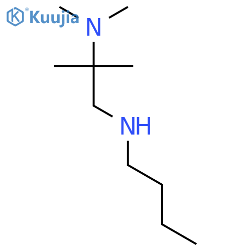 1,2-Propanediamine, N1-butyl-N2,N2,2-trimethyl- structure