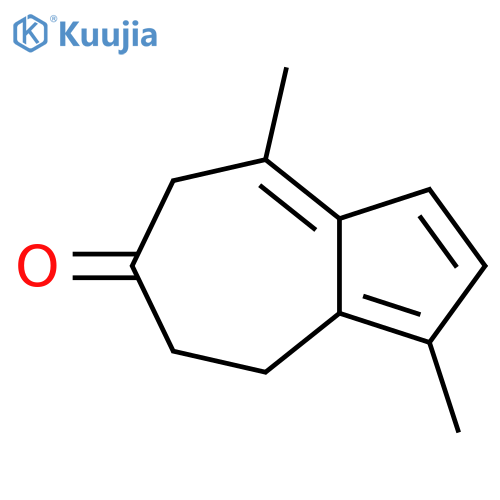 6(5H)-Azulenone, 7,8-dihydro-1,4-dimethyl- structure