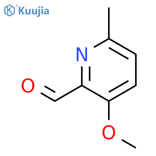 3-methoxy-6-methylpyridine-2-carbaldehyde structure