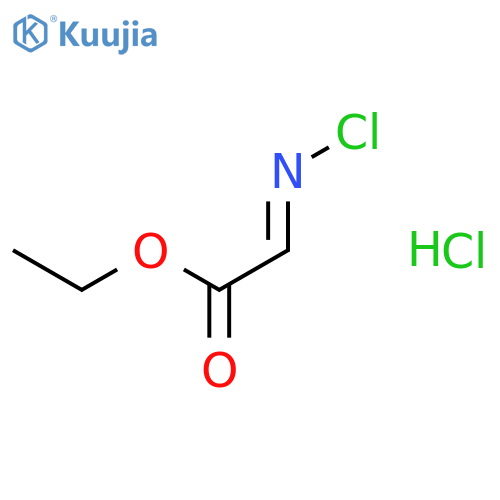 Acetic acid, chloroimino-, ethyl ester, hydrochloride structure