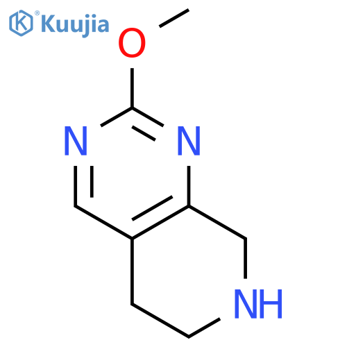 2-Methoxy-5,6,7,8-tetrahydropyrido[3,4-d]pyrimidine structure