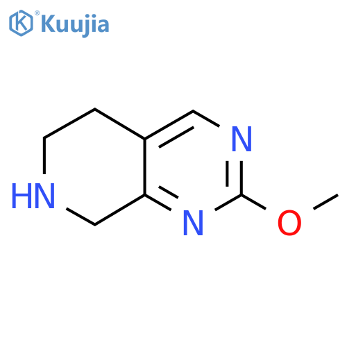 2-Methoxy-5,6,7,8-tetrahydropyrido[3,4-d]pyrimidine structure