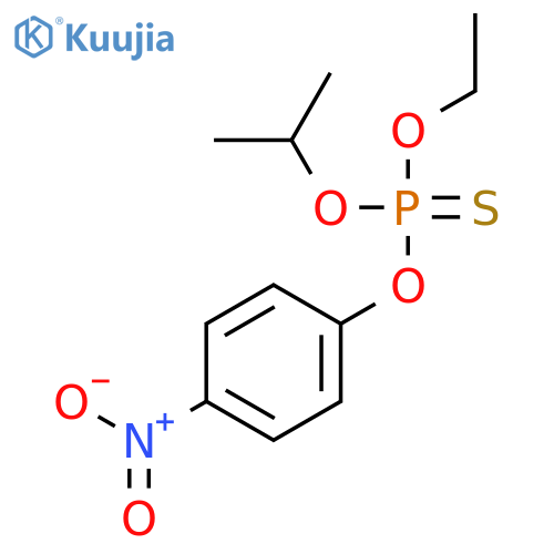 Phosphorothioic acid,O-ethyl O-isopropyl O-(p-nitrophenyl) ester (7CI,8CI) structure