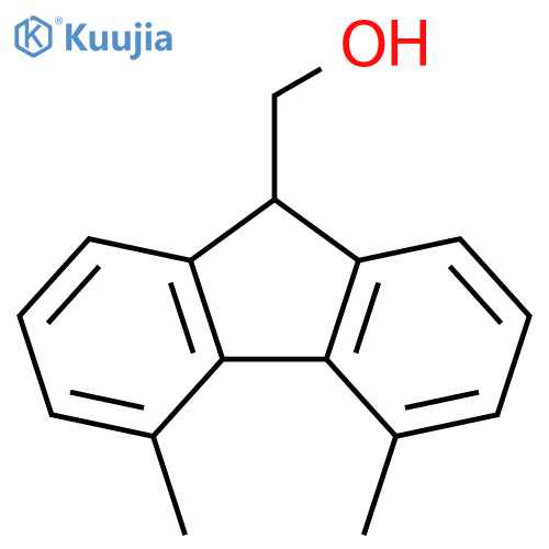 9H-Fluorene-9-methanol, 4,5-dimethyl- structure