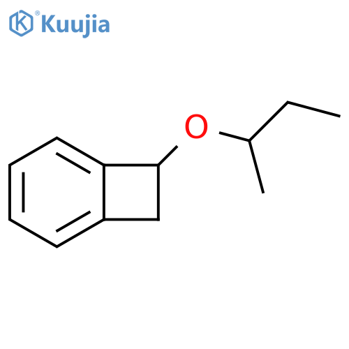 Bicyclo[4.2.0]octa-1,3,5-triene, 7-(1-methylpropoxy)- structure