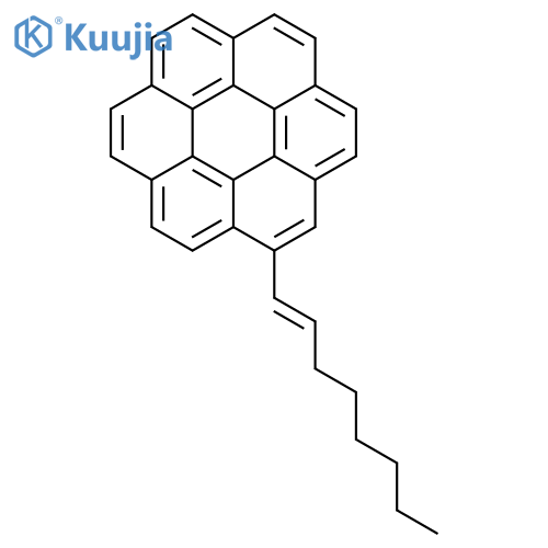 Coronene, octenyl- structure