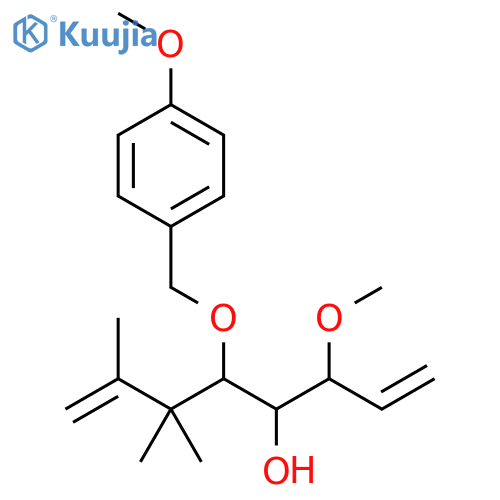 1,7-Octadien-4-ol,3-methoxy-5-[(4-methoxyphenyl)methoxy]-6,6,7-trimethyl- structure