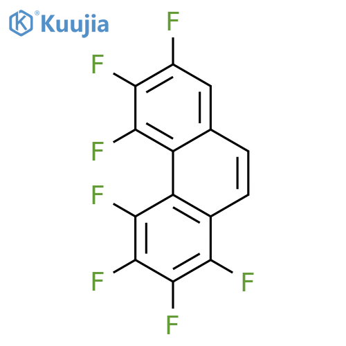 Phenanthrene, heptafluoro- structure