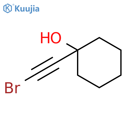 Cyclohexanol,1-(2-bromoethynyl)- structure