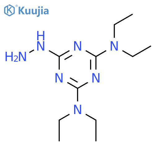 1,3,5-Triazine-2,4-diamine,N2,N2,N4,N4-tetraethyl-6-hydrazinyl- structure