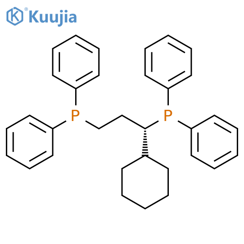 Phosphine, (1-cyclohexyl-1,3-propanediyl)bis[diphenyl-, (S)- (9CI) structure