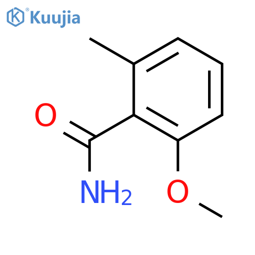 2-Methoxy-6-methylbenzamide structure