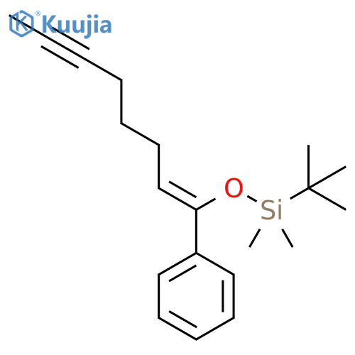 Silane, (1,1-dimethylethyl)dimethyl[(1-phenyl-1-octen-6-ynyl)oxy]-, (Z)- (9CI) structure