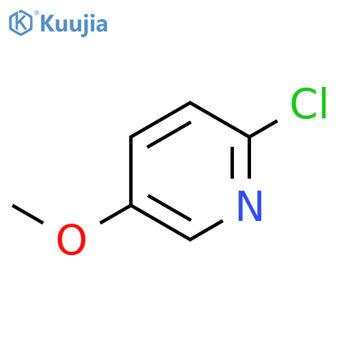 2-Chloro-5-methoxypyridine structure