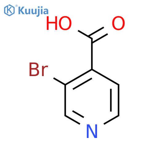 3-bromopyridine-4-carboxylic acid structure