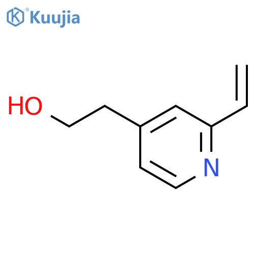 2-ethenyl-4-Pyridineethanol structure