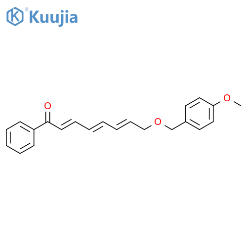 2,4,6-Octatrien-1-one, 8-[(4-methoxyphenyl)methoxy]-1-phenyl-, (E,E,E)- (9CI) structure