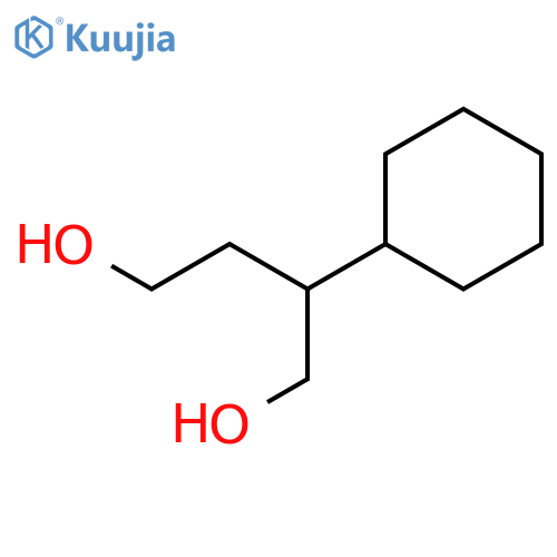 1,4-Butanediol, 2-cyclohexyl-, (R)- structure