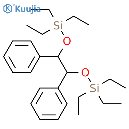 4,7-Dioxa-3,8-disiladecane, 3,3,8,8-tetraethyl-5,6-diphenyl- structure