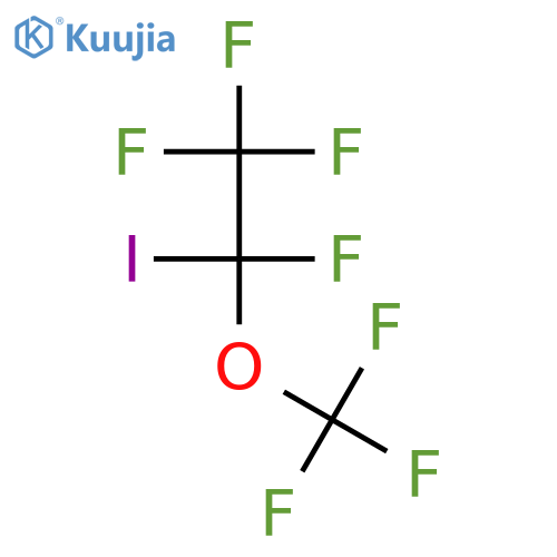 1,1,1,2-Tetrafluoro-2-iodo-2-(trifluoromethoxy)ethane structure