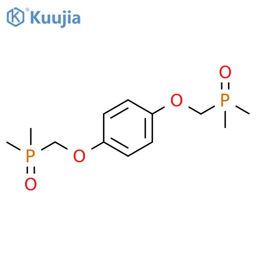 Phosphine oxide, [[4-[(dimethylphosphinyl)methoxy]phenoxy]methyl]dimethyl- structure