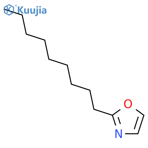 Oxazole, 2-nonyl- structure