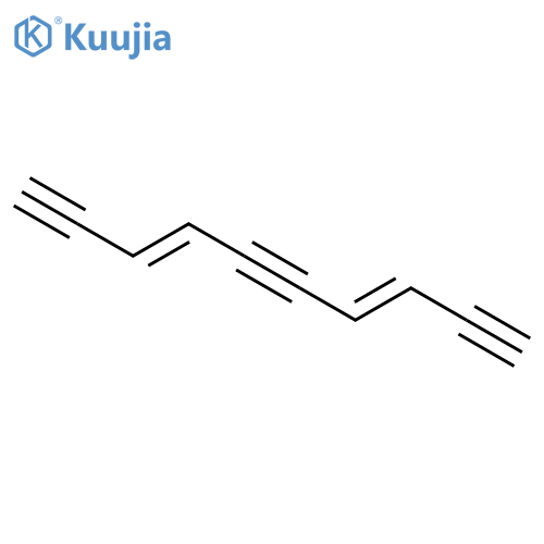 3,7-Decadiene-1,5,9-triyne, (E,E)- structure