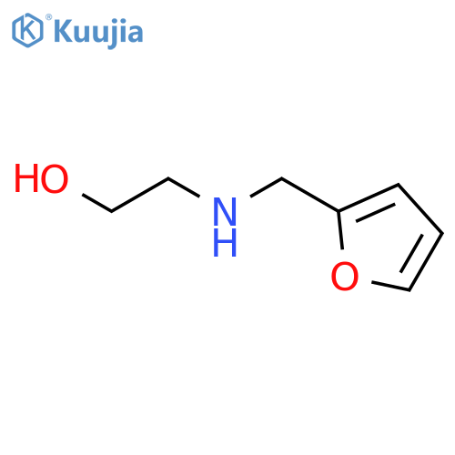 Ethanol, 2-[(furanylmethyl)amino]- structure