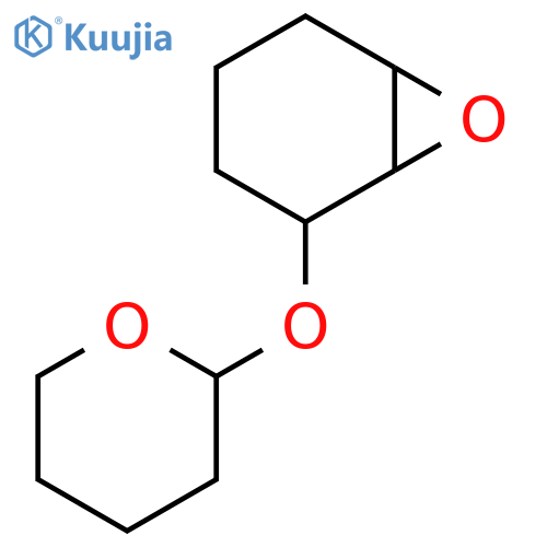 7-Oxabicyclo[4.1.0]heptane, 2-[(tetrahydro-2H-pyran-2-yl)oxy]- structure