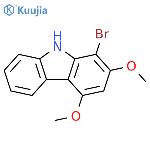 9H-Carbazole, 1-bromo-2,4-dimethoxy- structure