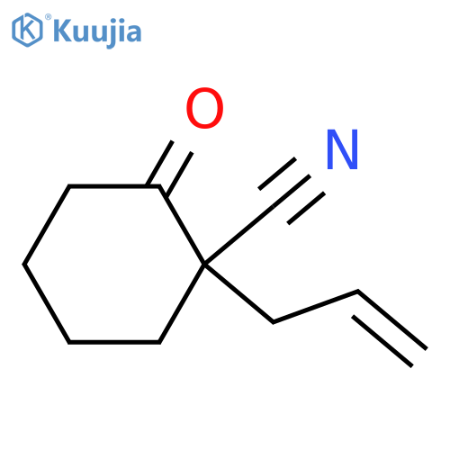 Cyclohexanecarbonitrile, 2-oxo-1-(2-propenyl)- structure