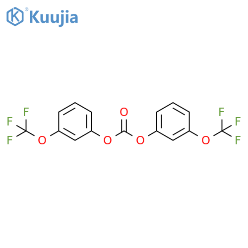 Phenol, 3-(trifluoromethoxy)-, carbonate (2:1) structure