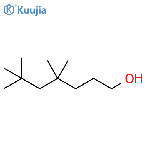 1-Heptanol, 4,4,6,6-tetramethyl- structure