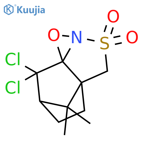 (-)-(8,8-Dichlorocamphoryl)sulfonyloxaziridine structure