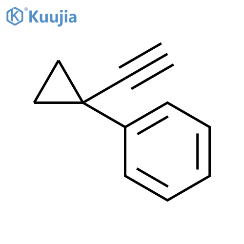 (1-Ethynylcyclopropyl)benzene structure