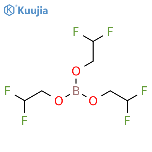 Tris(2,2-difluoroethyl)borate structure