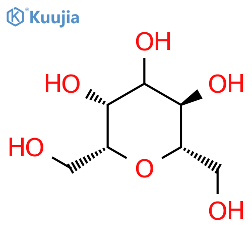 L-glycero-L-galacto-Heptitol,2,6-anhydro- structure